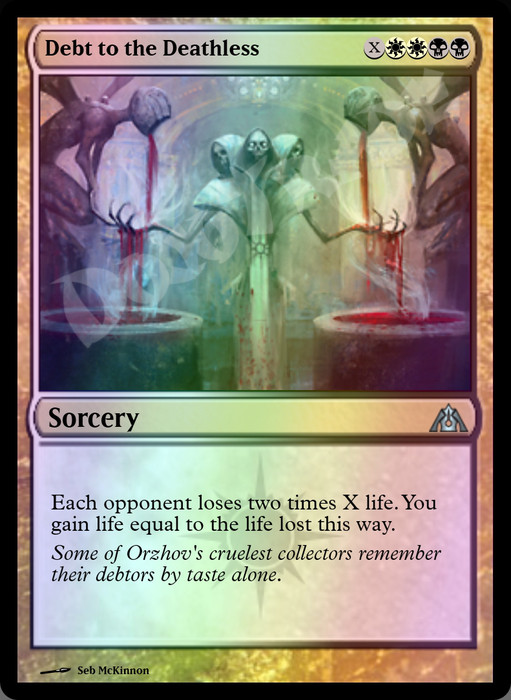 Debt to the Deathless FOIL