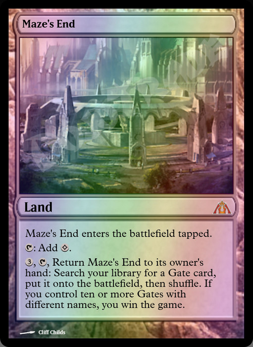 Maze's End FOIL