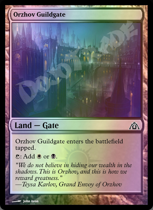 Orzhov Guildgate FOIL