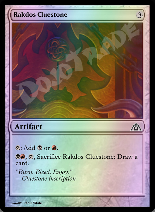 Rakdos Cluestone FOIL