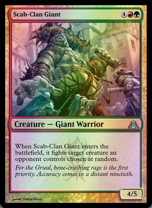 Scab-Clan Giant FOIL