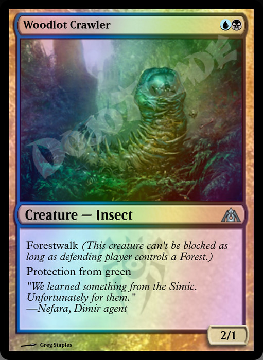 Woodlot Crawler FOIL