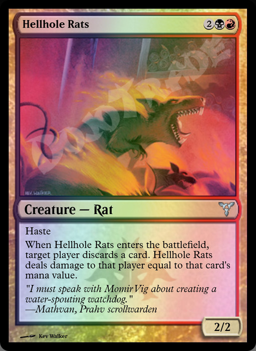 Hellhole Rats FOIL