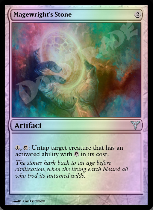 Magewright's Stone FOIL