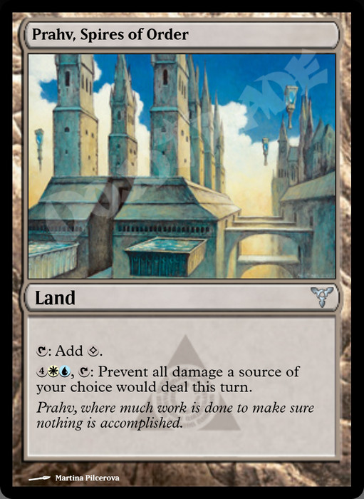 Prahv, Spires of Order