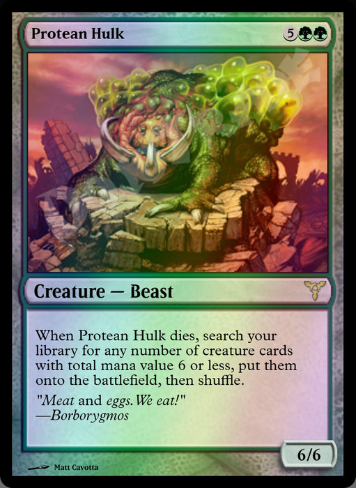 Protean Hulk FOIL