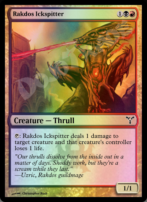 Rakdos Ickspitter FOIL