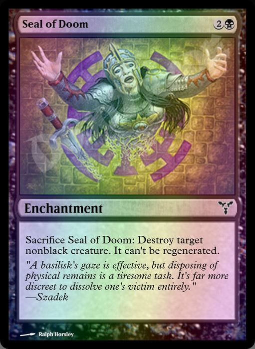 Seal of Doom FOIL