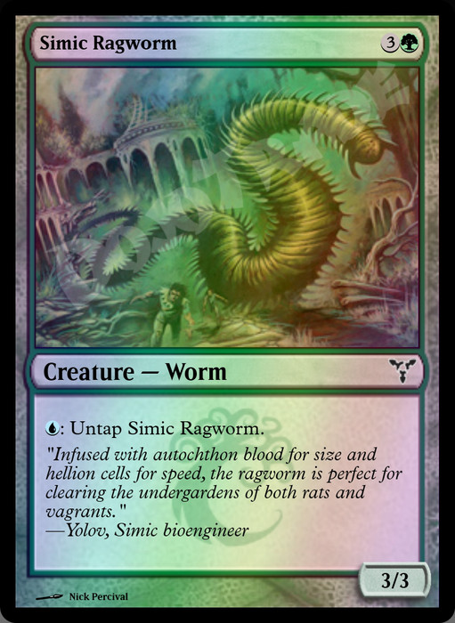 Simic Ragworm FOIL