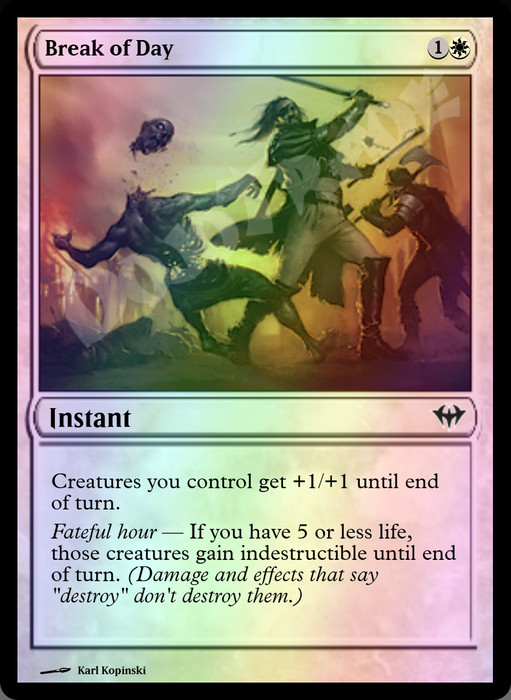 Break of Day FOIL