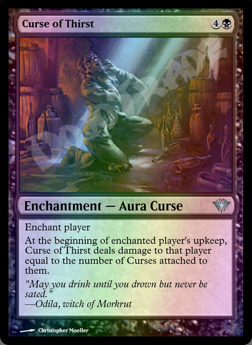 Curse of Thirst FOIL