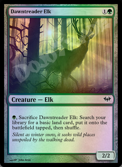 Dawntreader Elk FOIL