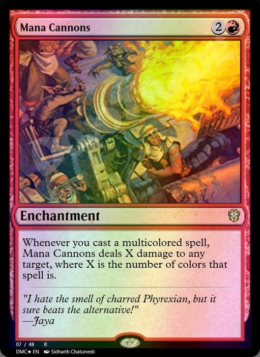 Mana Cannons FOIL