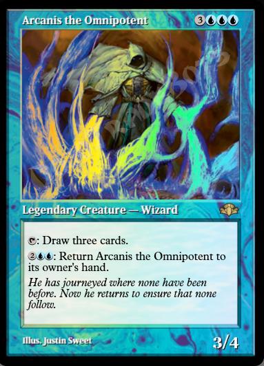 Arcanis the Omnipotent (Retro Frame) FOIL