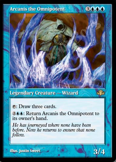 Arcanis the Omnipotent (Retro Frame)
