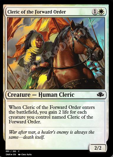 Cleric of the Forward Order FOIL