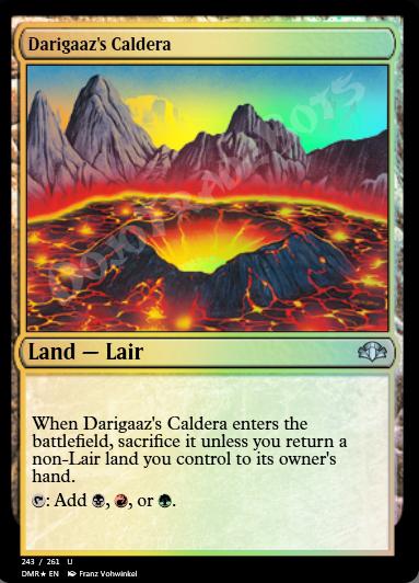 Darigaaz's Caldera FOIL