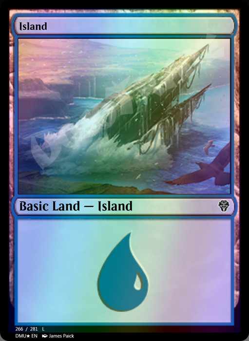 Island (#266) FOIL