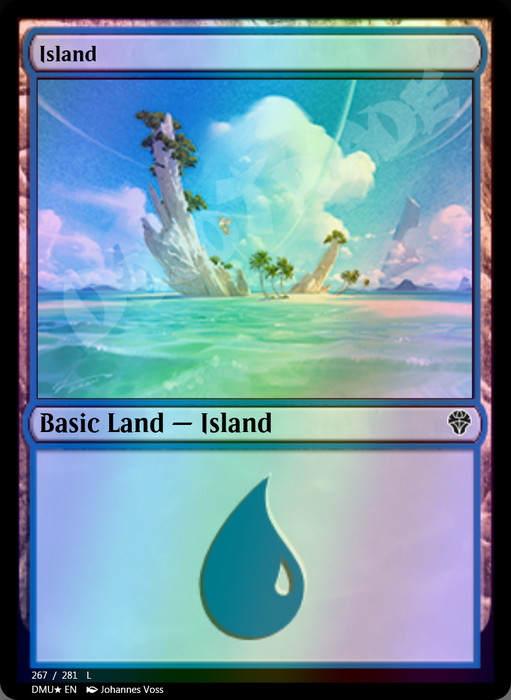Island (#267) FOIL
