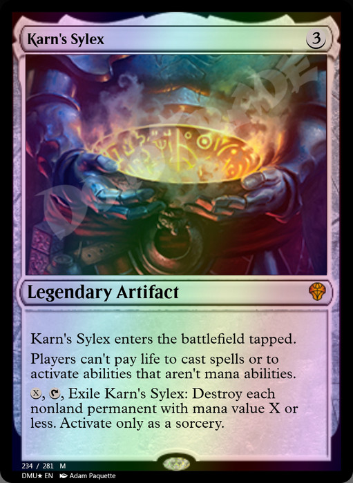 Karn's Sylex FOIL