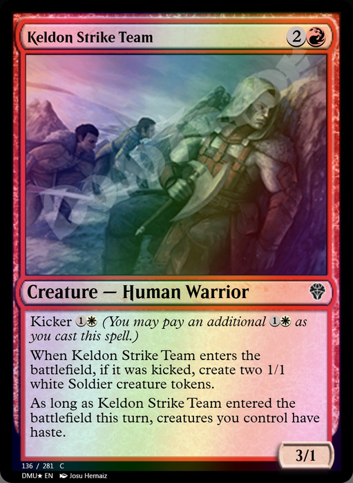 Keldon Strike Team FOIL