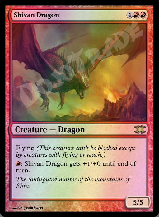 Shivan Dragon FOIL