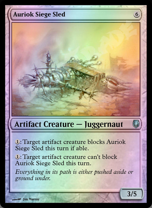 Auriok Siege Sled FOIL