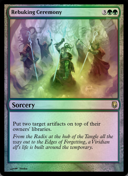 Rebuking Ceremony FOIL