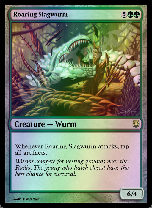 Roaring Slagwurm FOIL