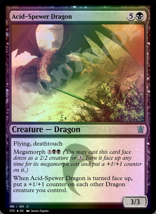 Acid-Spewer Dragon FOIL