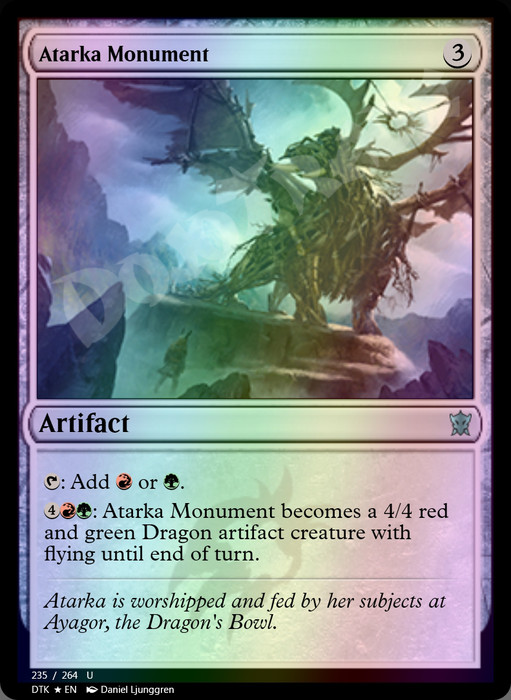 Atarka Monument FOIL