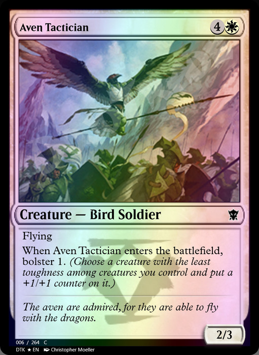 Aven Tactician FOIL