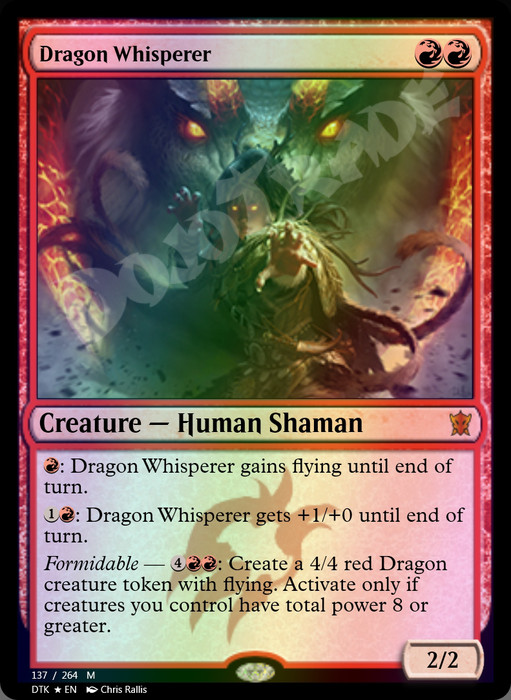 Dragon Whisperer FOIL