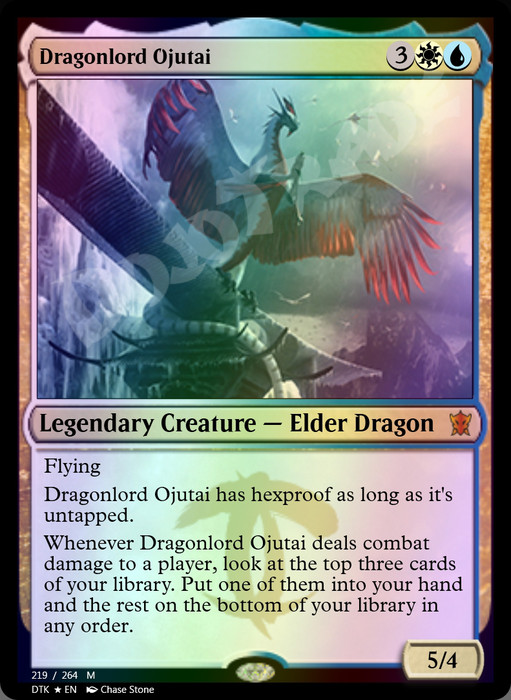 Dragonlord Ojutai FOIL