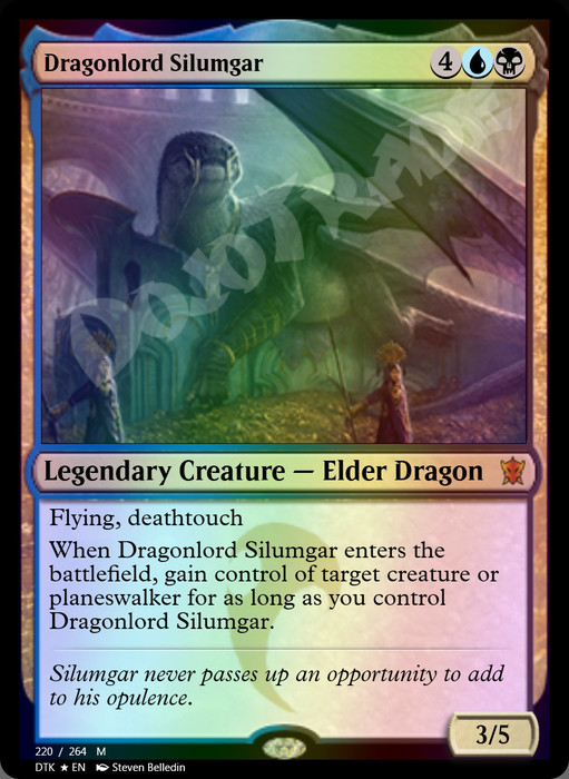 Dragonlord Silumgar FOIL