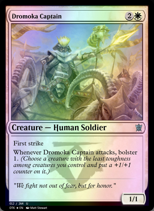 Dromoka Captain FOIL