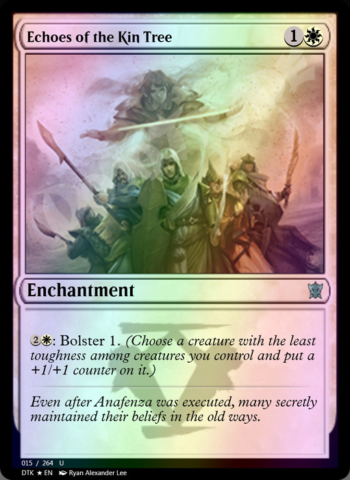 Echoes of the Kin Tree FOIL