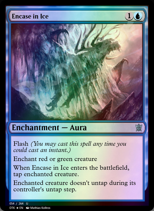 Encase in Ice FOIL