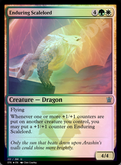 Enduring Scalelord FOIL