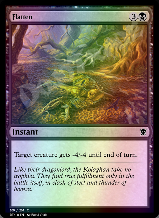 Flatten FOIL