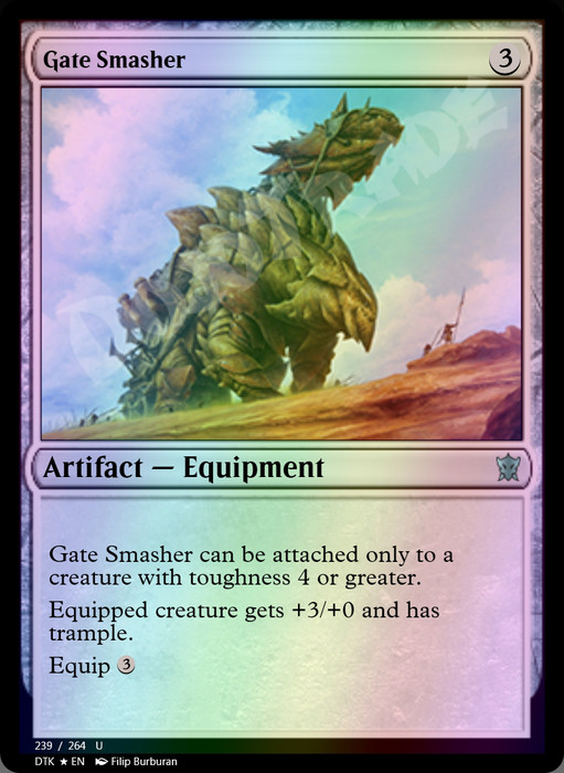 Gate Smasher FOIL