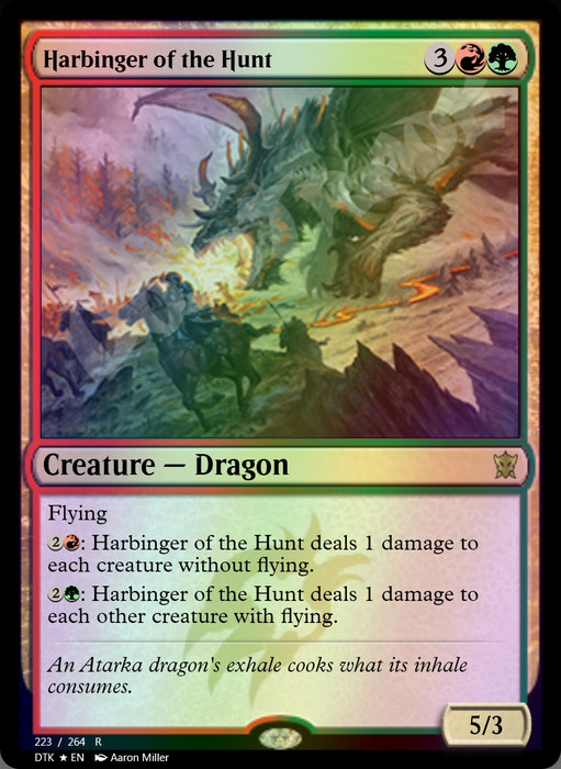 Harbinger of the Hunt FOIL