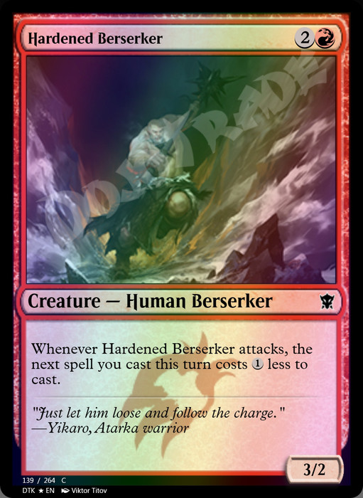 Hardened Berserker FOIL