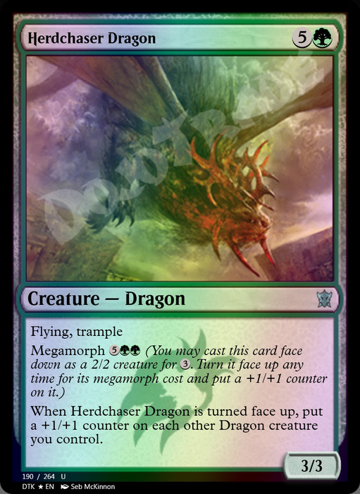 Herdchaser Dragon FOIL