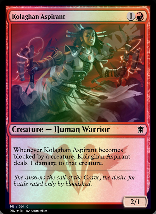 Kolaghan Aspirant FOIL