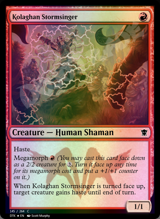 Kolaghan Stormsinger FOIL