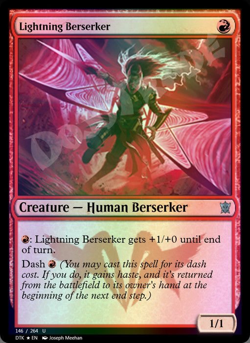 Lightning Berserker FOIL