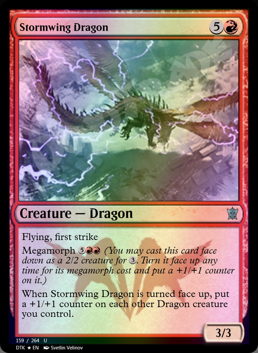 Stormwing Dragon FOIL