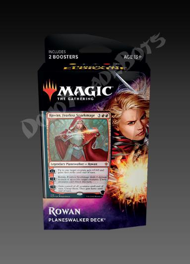 Throne of Eldraine Planeswalker Deck: Rowan, Fearless Sparkmage