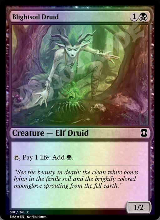 Blightsoil Druid FOIL